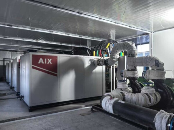 The 10,000 kW electric heating unit manufactured by AIX Boiler for CNNC has entered into operation.