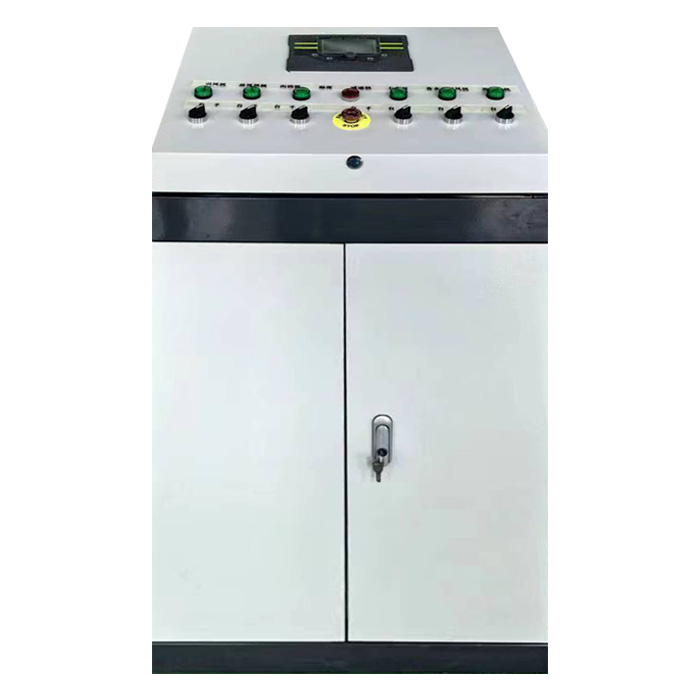 Vertical biomass coal-fired control cabinet